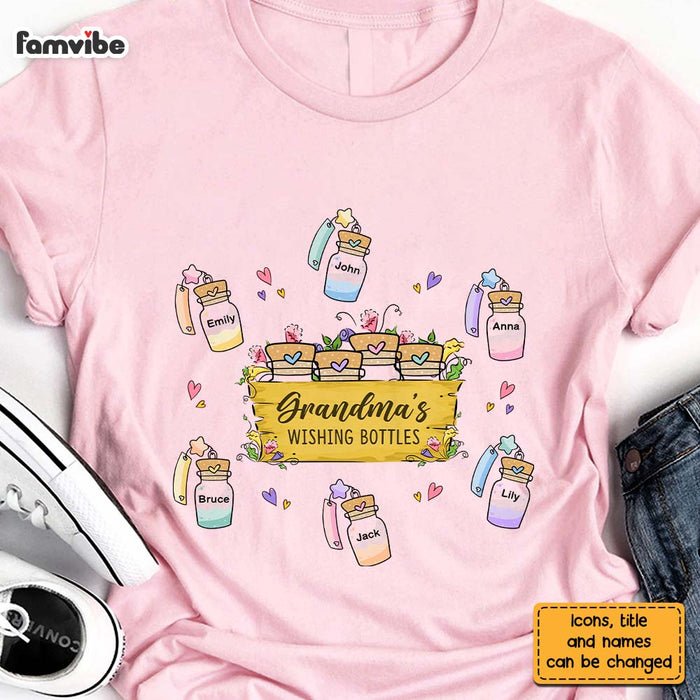 Personalized Gift For Moms Grandmas Wishing Bottles Shirt - Hoodie - Sweatshirt 25893 1