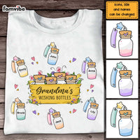 Personalized Gift For Moms Grandmas Wishing Bottles Shirt - Hoodie - Sweatshirt 25893 thumb 1