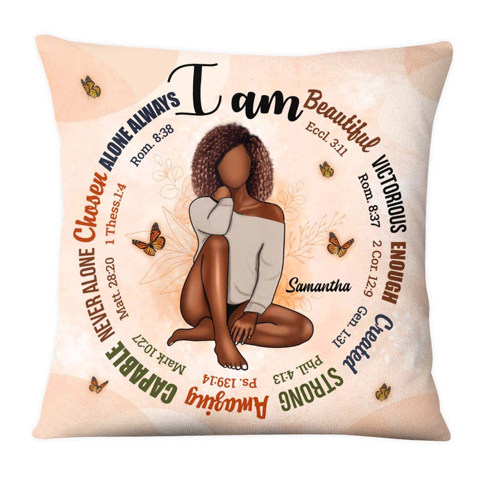 Personalized Christian Affirmation Gifts For Daughter Pillow 25895 1