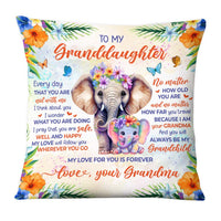 Personalized Gift For Granddaughter Pillow 25899 thumb 1