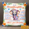 Personalized Gift For Granddaughter Pillow 25899 1