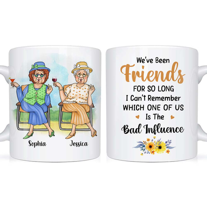 Personalized Gift For Old Friends Bad Influence Mug 25912 1
