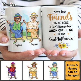 Personalized Gift For Old Friends Bad Influence Mug 25912 Primary Mockup