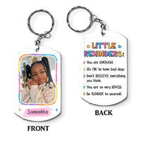 Personalized Little Reminders Mental Health Inspirational Aluminum Keychain 25916 thumb 1