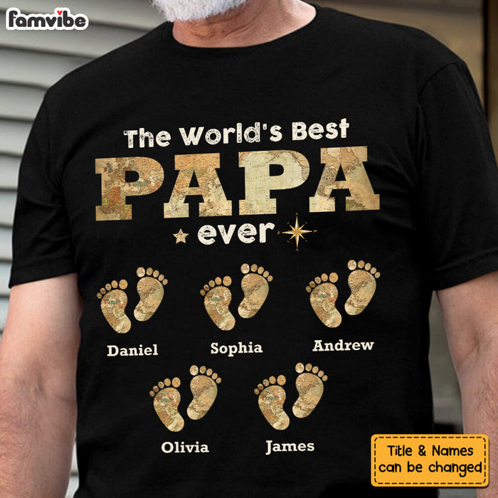 Personalized Gift For Grandpa For Papa Kids Food Print Shirt - Hoodie - Sweatshirt 25918 1