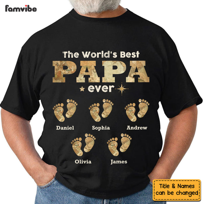 Personalized Gift For Grandpa For Papa Kids Food Print Shirt - Hoodie - Sweatshirt 25918 1