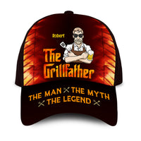 Personalized BBQ The Grillfather Dad Cap 25921 thumb 1