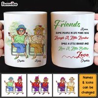 Personalized Gift for Friends Smile A Little Bigger Mug 25922 thumb 1