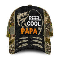 Personalized Gift For Dad Grandpa Hooked On Cap 25923 thumb 1