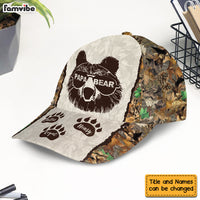 Personalized Gift For Dad Grandpa Papa Bear Cap 25927 thumb 1