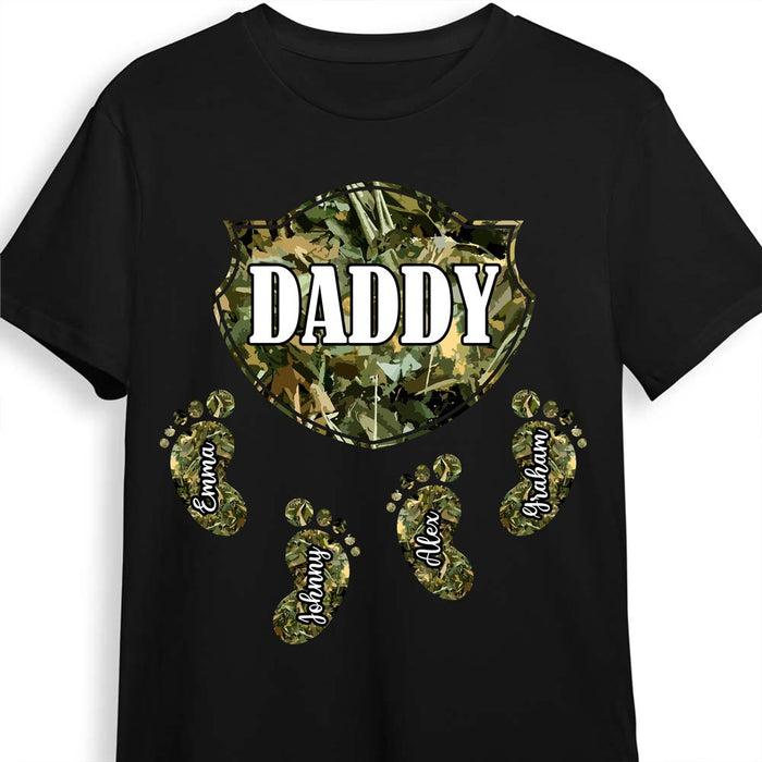 Personalized Gift for Dad Camo Pattern Shirt - Hoodie - Sweatshirt 25928 1