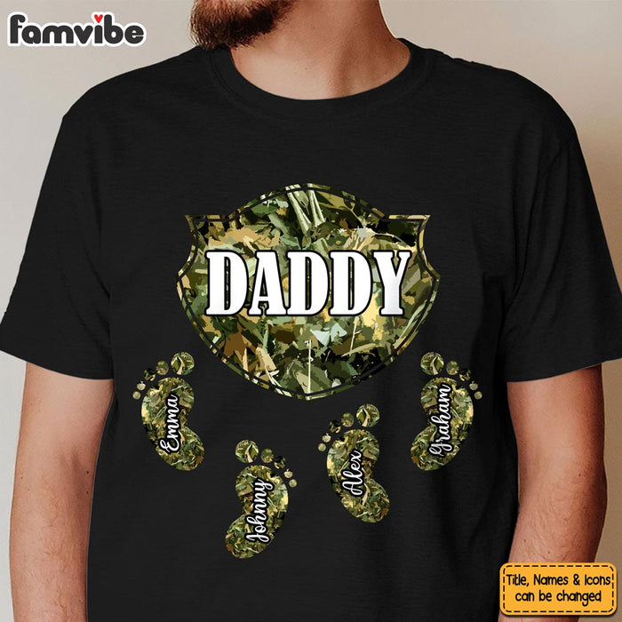 Personalized Gift for Dad Camo Pattern Shirt - Hoodie - Sweatshirt 25928 1