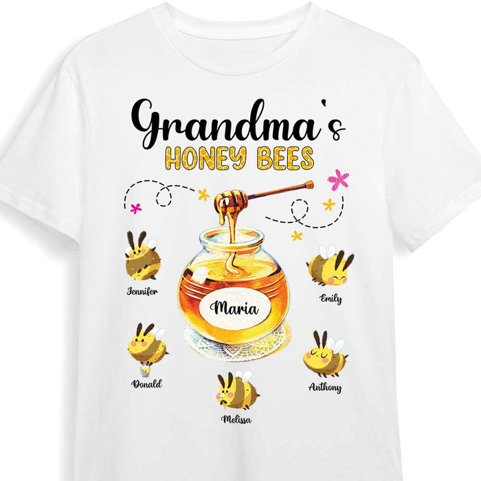 Personalized Gift For Grandma Honey Bees Shirt - Hoodie - Sweatshirt 25935 1