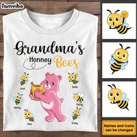 Personalized Gift For Grandma Bear Honey Bee Shirt - Hoodie - Sweatshirt 25936 thumb 1