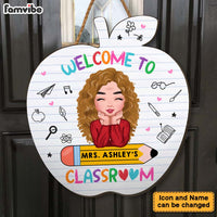 Personalized Gift For Teacher Classroom Wood Sign 25943 thumb 1