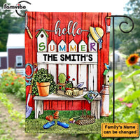 Personalized Gift for Grandma Hello Summer Flag 25945 thumb 1