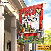 Personalized Gift for Grandma Hello Summer Flag 25945 thumb 1
