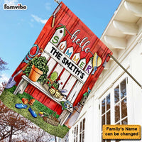 Personalized Gift for Grandma Hello Summer Flag 25945 thumb 1
