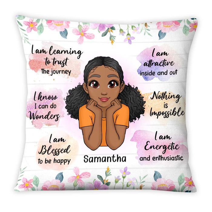 Personalized Daily Affirmation Gifts For Daughter Inspiration Pillow 25947 1
