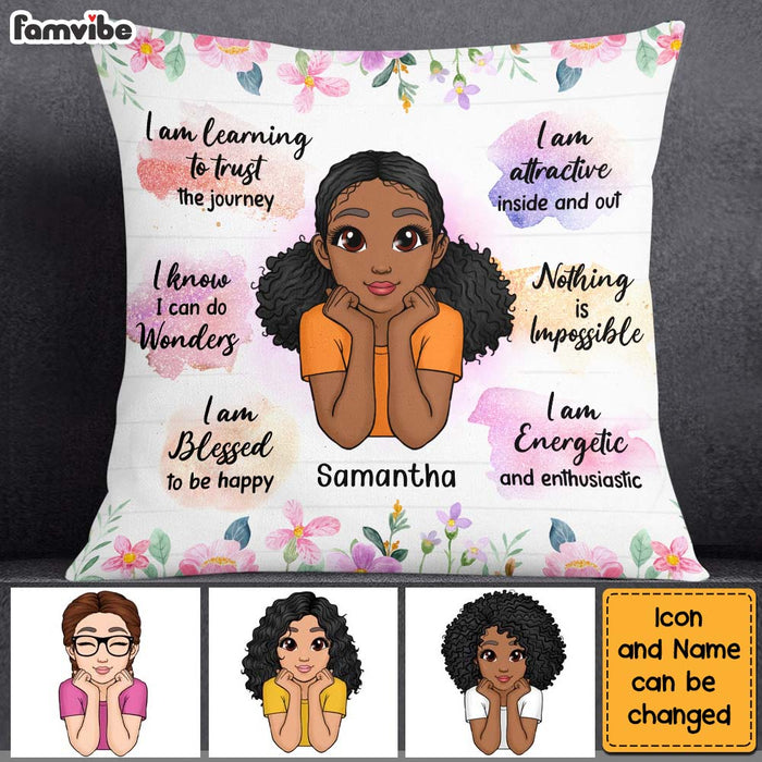 Personalized Daily Affirmation Gifts For Daughter Inspiration Pillow 25947 1