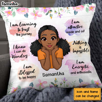 Personalized Daily Affirmation Gifts For Daughter Inspiration Pillow 25947 thumb 1