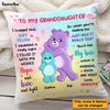 Personalized Gift For Daughter Granddaughter Colorful Bear Hug This Pillow 25950 1