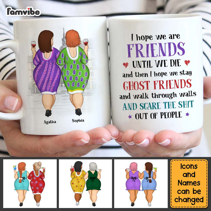Personalized Gift For Friend Ghost Friends Mug 25965 1