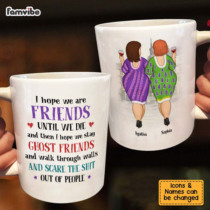 Personalized Gift For Friend Ghost Friends Mug 25965 1
