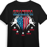 Personalized Grandpa Hidden Heart Shirt - Hoodie - Sweatshirt 25970 thumb 1