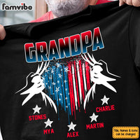 Personalized Grandpa Hidden Heart Shirt - Hoodie - Sweatshirt 25970 thumb 1
