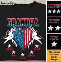 Personalized Grandpa Hidden Heart Shirt - Hoodie - Sweatshirt 25970 thumb 1