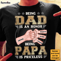 Personalized Gift for Grandpa World Map Shirt - Hoodie - Sweatshirt 25973 thumb 1