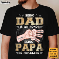 Personalized Gift for Grandpa World Map Shirt - Hoodie - Sweatshirt 25973 thumb 1