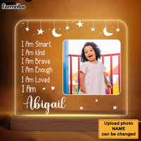 Personalized Christian Affirmation Gifts For Daughters I am Plaque LED Lamp Night Light 25974 thumb 1