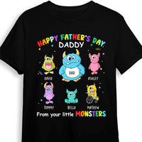 Personalized Happy Father's Day From Your Little Monsters Shirt - Hoodie - Sweatshirt 25979 thumb 1