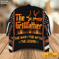 Personalized Gift For Dad The Grillfather Cap 25980 thumb 1