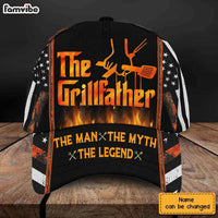Personalized Gift For Dad The Grillfather Cap 25980 thumb 1