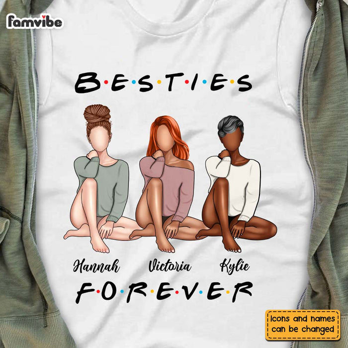 Personalized Gift For Friends Forever Shirt - Hoodie - Sweatshirt 25982 1