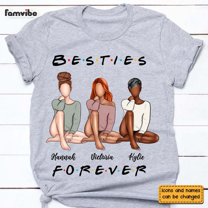 Personalized Gift For Friends Forever Shirt - Hoodie - Sweatshirt 25982 1