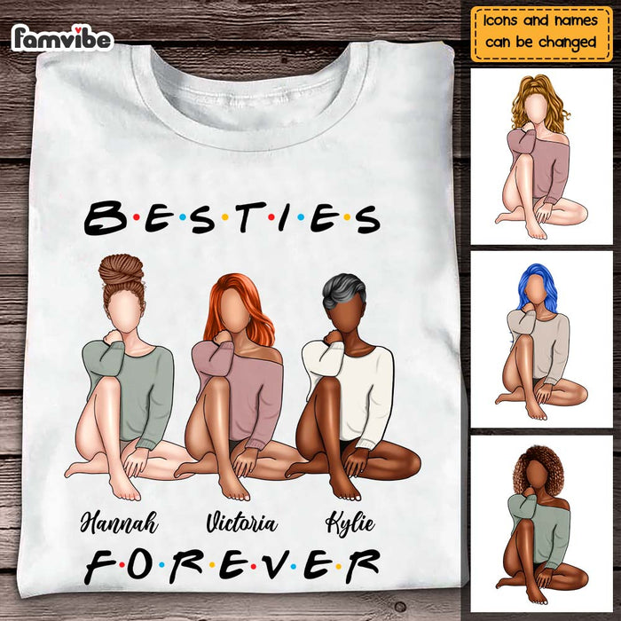 Personalized Gift For Friends Forever Shirt - Hoodie - Sweatshirt 25982 1