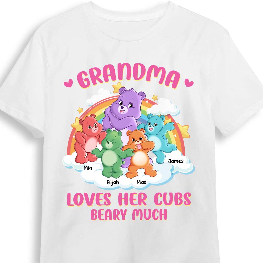 Personalized Gift for Grandma Beary Much Shirt Hoodie Sweatshirt 25983 Primary Mockup