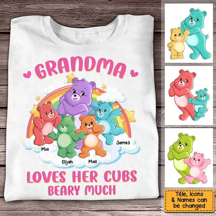 Personalized Gift for Grandma Beary Much Shirt - Hoodie - Sweatshirt 25983 1