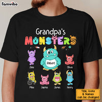 Personalized Grandpa's Monsters Shirt - Hoodie - Sweatshirt 25984 thumb 1