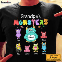 Personalized Grandpa's Monsters Shirt - Hoodie - Sweatshirt 25984 thumb 1