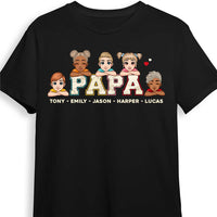 Personalized Gift For Grandpa For Papa With Kids Shirt - Hoodie - Sweatshirt 25985 thumb 1