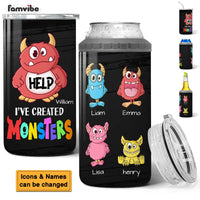 Personalized Help! I've Created A Monster 4 in 1 Can Cooler 25987 thumb 1