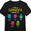 Personalized Gift For Grandpa Belongs To Little Monsters Shirt - Hoodie - Sweatshirt 25990 1