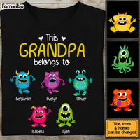 Personalized Gift For Grandpa Belongs To Little Monsters Shirt - Hoodie - Sweatshirt 25990 thumb 1