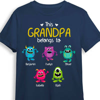 Personalized Gift For Grandpa Belongs To Little Monsters Shirt - Hoodie - Sweatshirt 25990 thumb 1