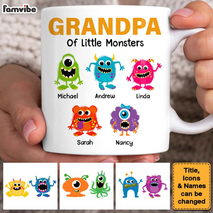 grandpa monsters Personalized Grandpa Of Monster Mug 24978 25991